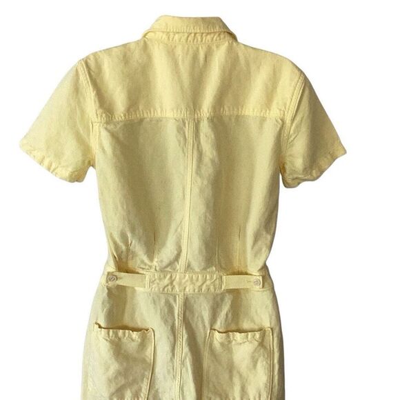 Outerknown S.E.A. Yellow Jumpsuit Short Sleeve XS - Picture 5 of 7
